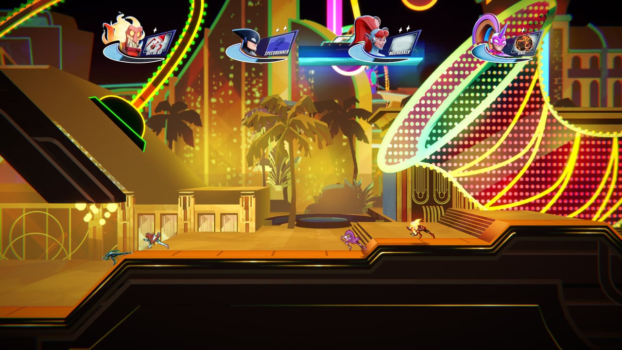 SpeedRunners 2 multiplayer race screenshot