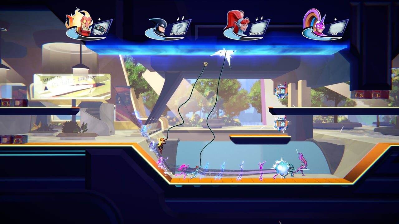 SpeedRunners 2 platforming action screenshot